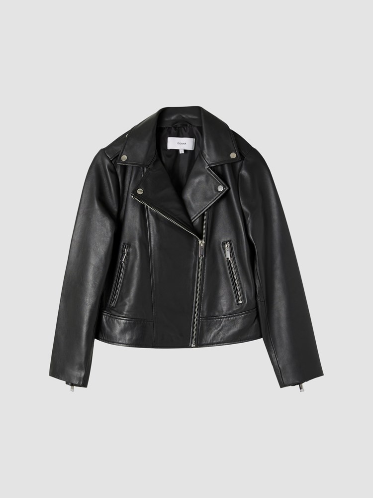 Jane bikerjakke 7505511_CAB-DONNA-A23-Front_6930_Jane bikerjakke CAB_Jane bikerjakke CAB 7505511.jpg_Front||Front