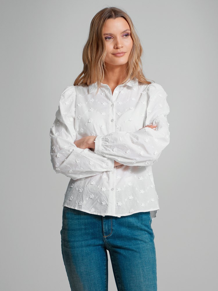 Bennie blondeskjorte 7505553_O79-MARIEPHILIPPE-A23-Modell-Front_chn=match_2344_Bennie blondeskjorte O79 7505553.jpg_Front||Front