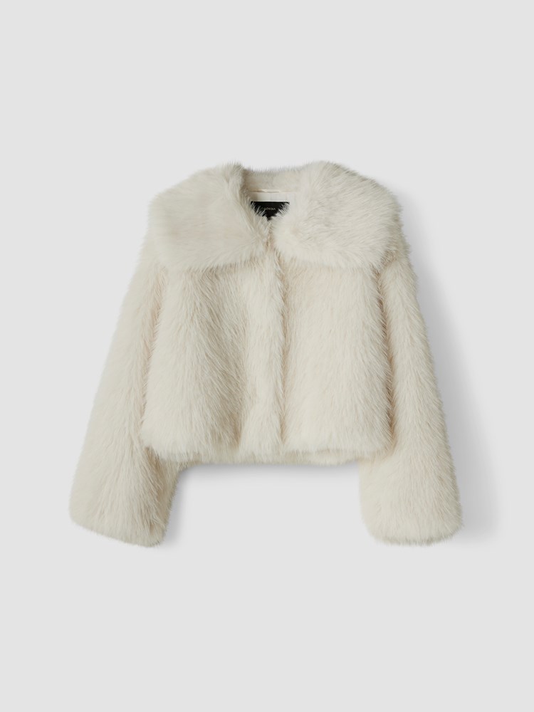 Fiona fake fur jakke 7505613_O79-DONNA-W23-Front_2323_Fiona fake fur jakke O79_Fiona fake fur jakke O79 7505613.jpg_Front||Front