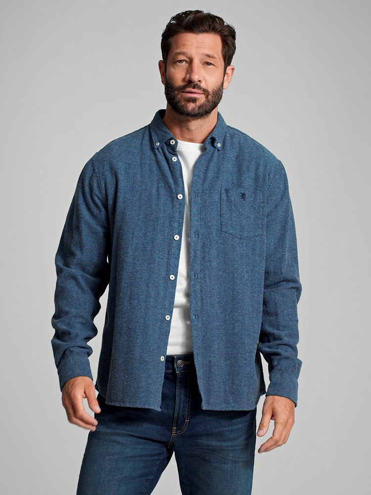 Herringbone skjorte 7505652_EGT-REDFORD-A23-Modell-Front_chn=match_576.jpg_Front||Front