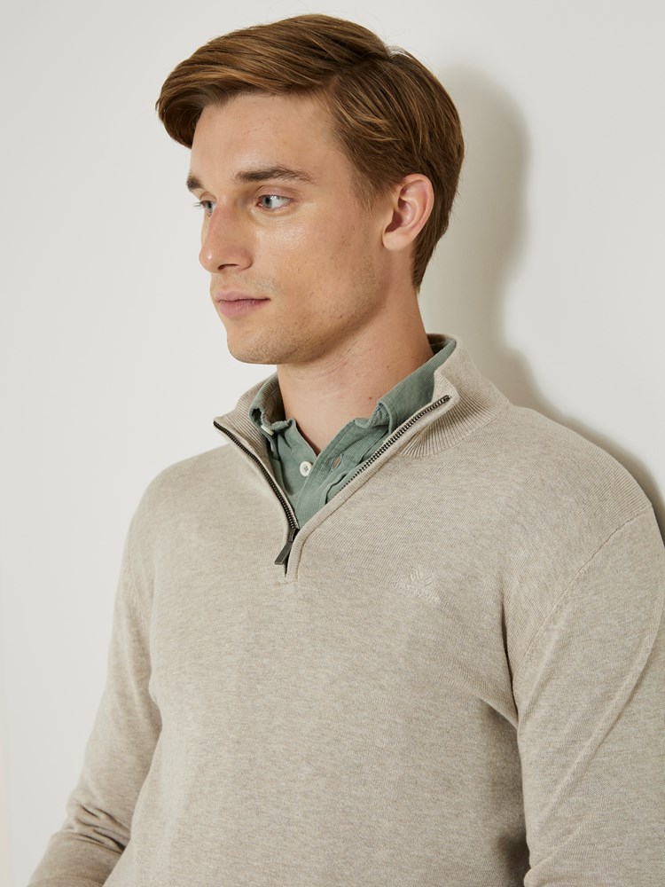 Gerard zipneck 7505895_I4C-JEANPAUL-S24-Modell-Front_2422_Gerard zipneck I4C 7505895.jpg_Front||Front