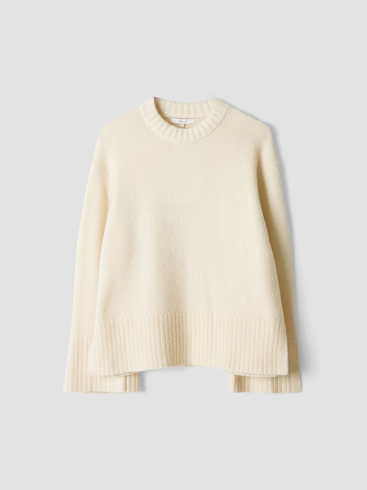Clarissa genser i ullmiks 7505994_O79-DONNA-S24-Front_1299_Clarissa genser_Clarissa genser i ullmiks O79 7505994.jpg_Front||Front