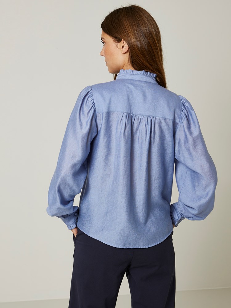 Petrine bluse 7506074_ECD-JEANPAUL-S24-Modell-Front_9403_Petrine bluse ECD_Petrine bluse ECD 7506074.jpg_Front||Front