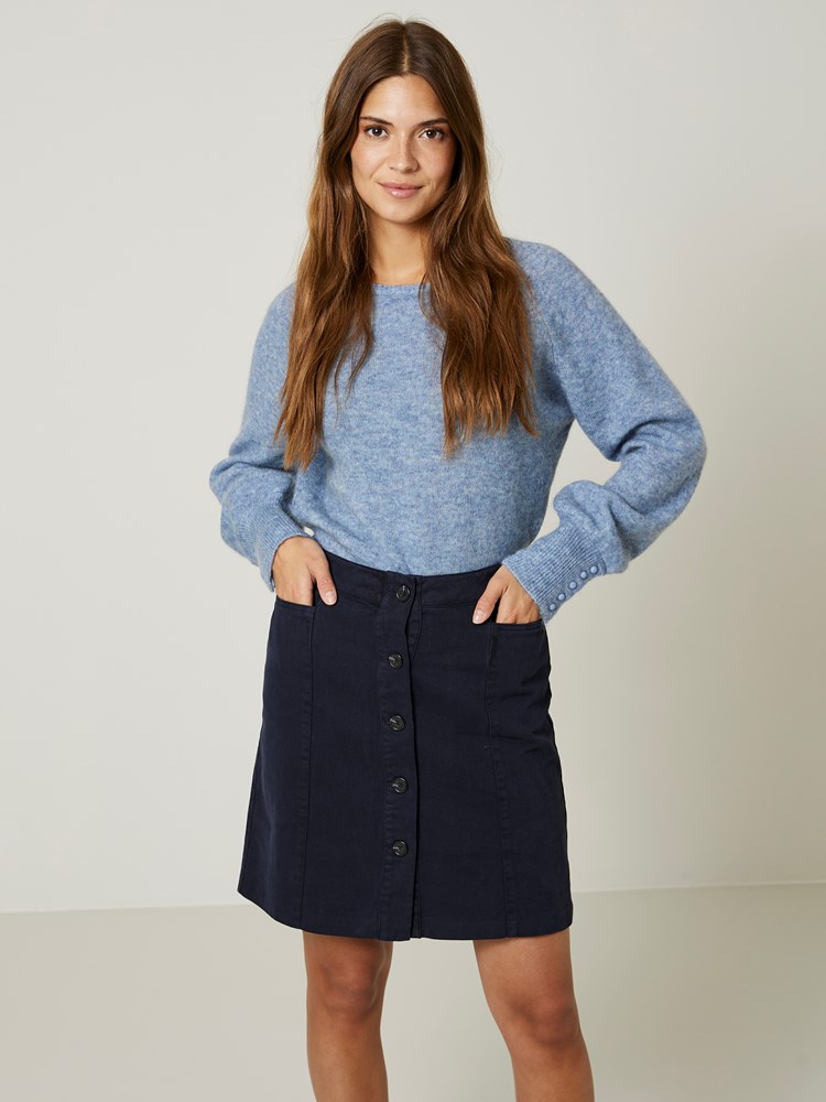 Minda skjørt 7506159_EM6-JEANPAUL-S24-Modell-Front_5850_Minda skjørt EM6_Minda skjørt EM6 7506159.jpg_Front||Front