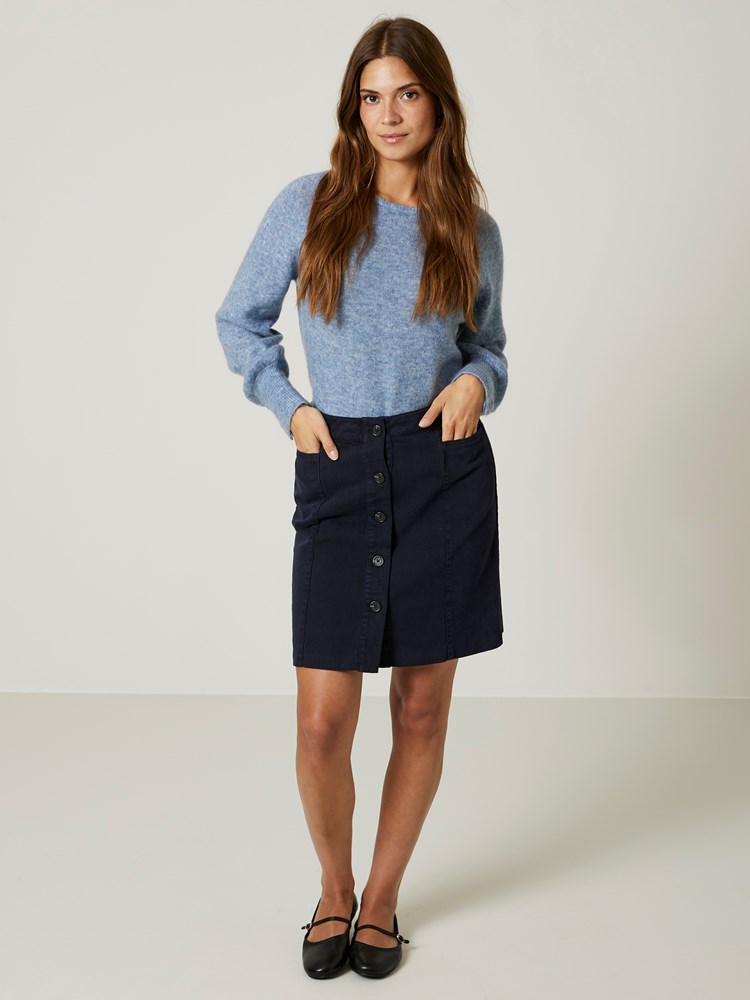 Minda skjørt 7506159_EM6-JEANPAUL-S24-Modell-Front_9481_Minda skjørt EM6_Minda skjørt EM6 7506159.jpg_Front||Front