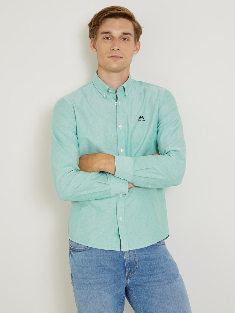 Oxford skjorte - Regular fit 7506329_GJZ-JEANPAUL-S24-Modell-Front_6755_Oxford skjorte - Regular fit GJZ 7506329.jpg_Front||Front