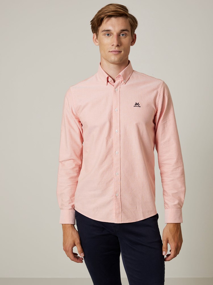Oxford skjorte - Regular fit 7506329_K2I-JEANPAUL-S24-Modell-Front_2920_Oxford skjorte - Regular fit K2I_Oxford skjorte - Regular fit K2I 7506329.jpg_Front||Front