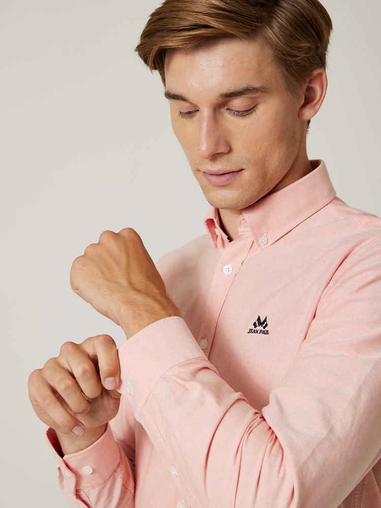 Oxford skjorte - Regular fit 7506329_K2I-JEANPAUL-S24-Modell-Front_56_Oxford skjorte - Regular fit K2I 7506329.jpg_Front||Front
