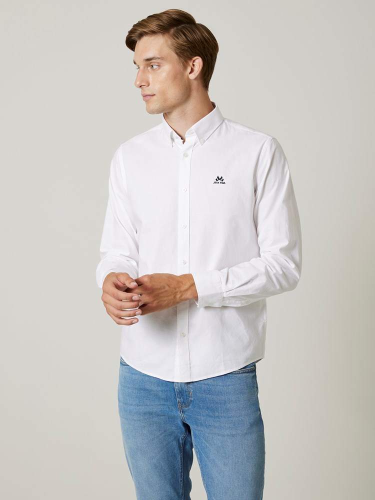 Oxford skjorte - Regular fit 7506329_O68-JEANPAUL-S24-Modell-Front_4927_Oxford skjorte - Regular fit O68 7506329.jpg_Front||Front