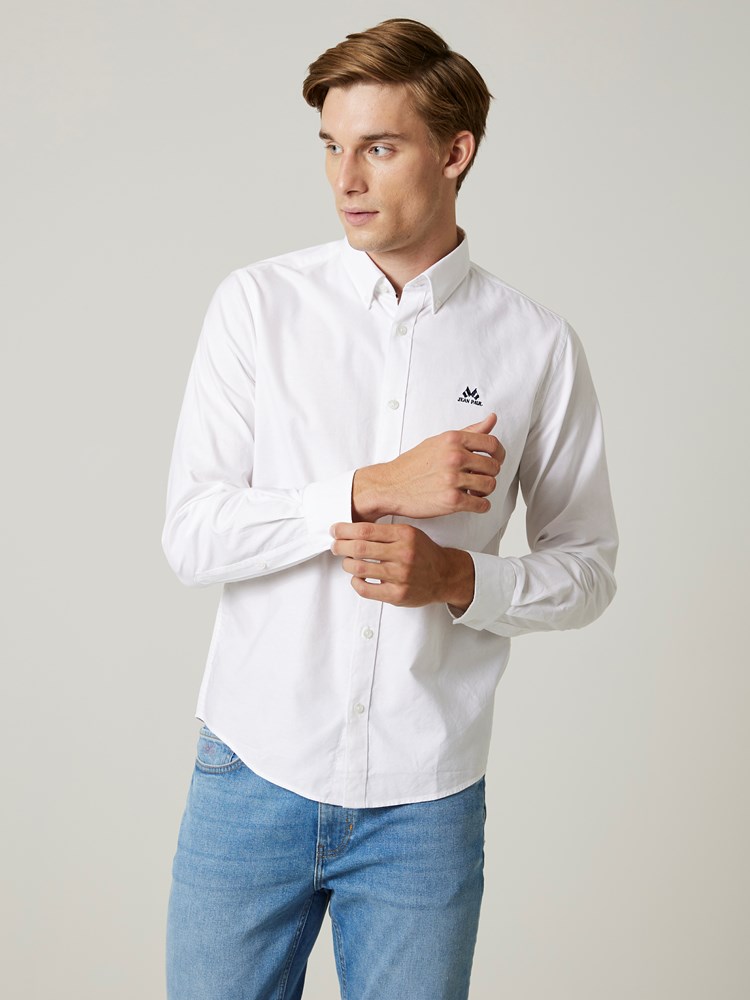 Oxford skjorte - Regular fit 7506329_O68-JEANPAUL-S24-Modell-Front_8357_Oxford skjorte - Regular fit O68 7506329.jpg_Front||Front