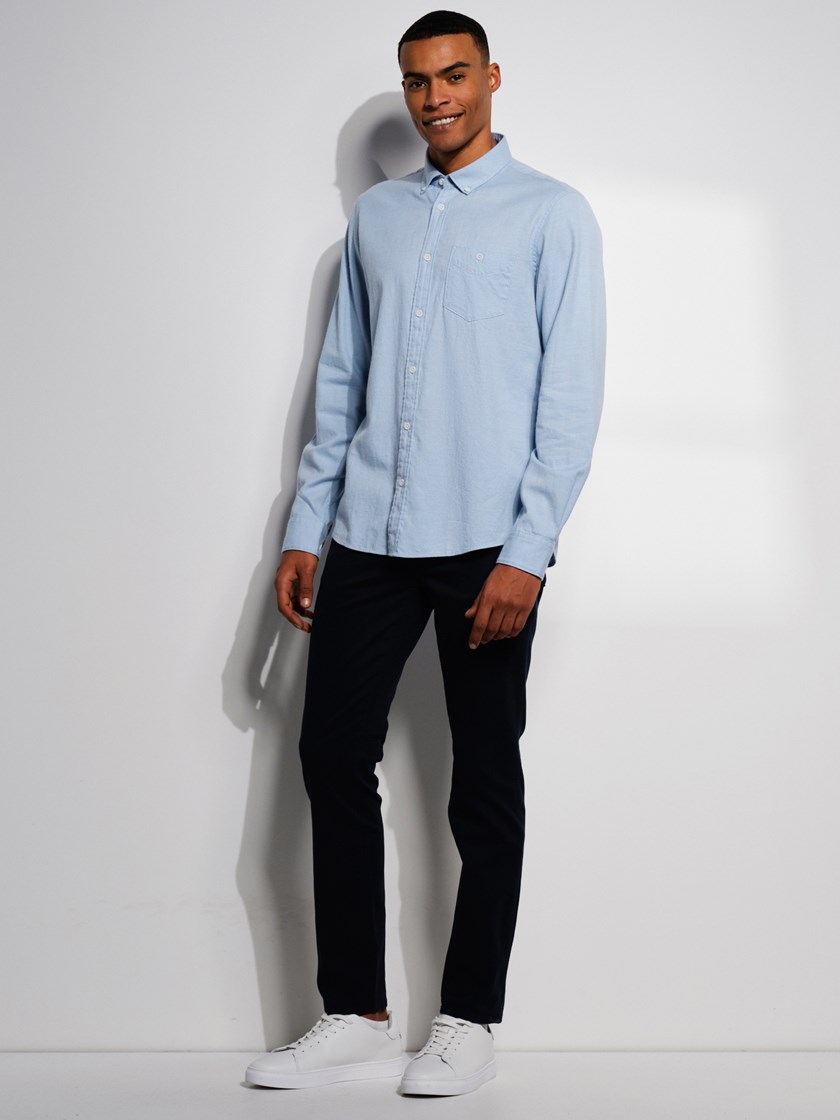 7506587 EMW 7506587_EMW-MARIOCONTI-S24-Modell-Front_chn=match_7699_Steve stretch bukse EMW.jpg_Front||Front