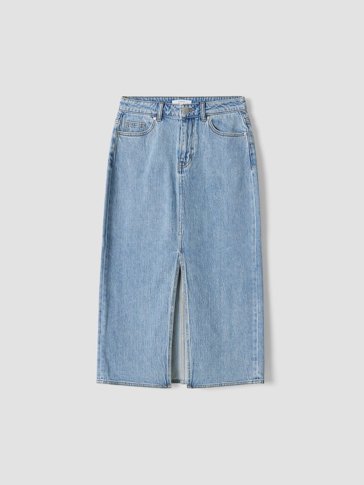 Estelle denimskjørt 7506660_DAB-DONNA-S24-Front_2071_Estelle denimskjørt 7506660_Estelle denimskjørt DAB 7506660.jpg_Front||Front