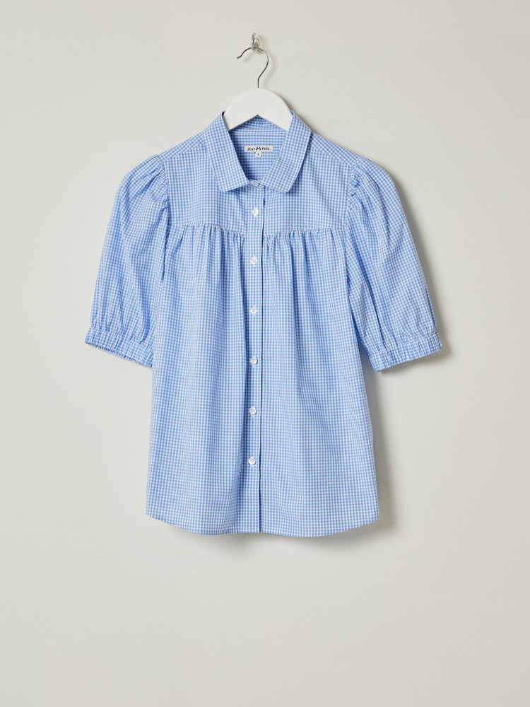 Paige rutet bluse 7507245_EN3-JEANPAUL-H24-Front_5770_Paige rutet bluse EN3_Paige rutet bluse EN3 7507245.jpg_Front