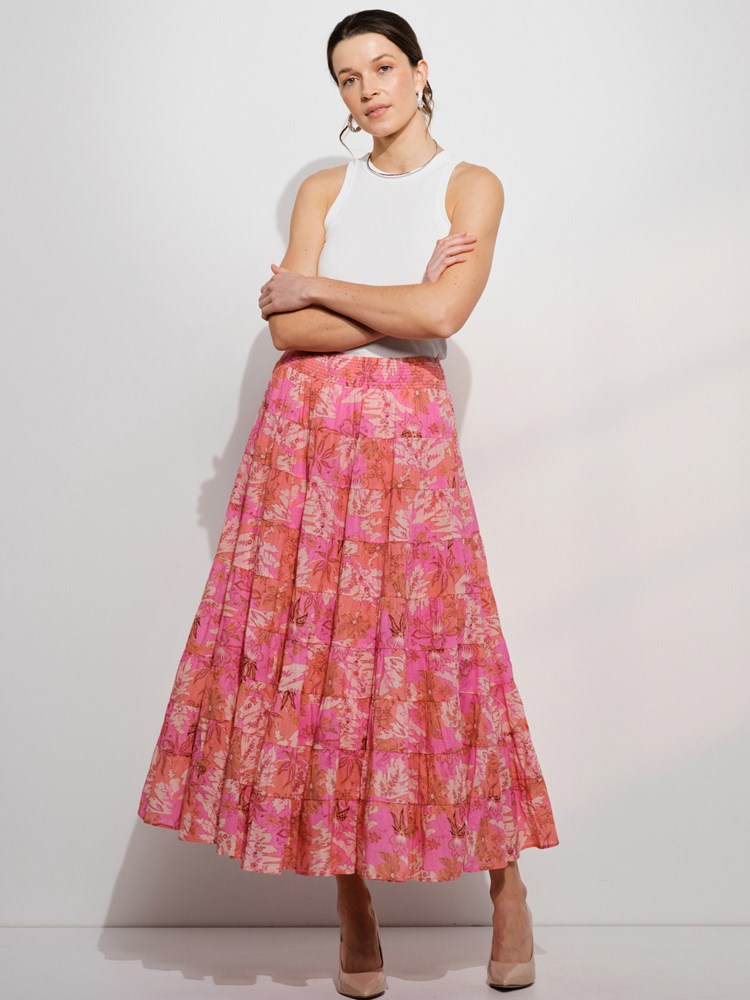 Blossom skjørt 7507645_MJX-DONNA-H24-Modell-Front_chn=match_9385_Blossom skjørt MJX_Blossom skjørt MJX 7507645.jpg_Front
