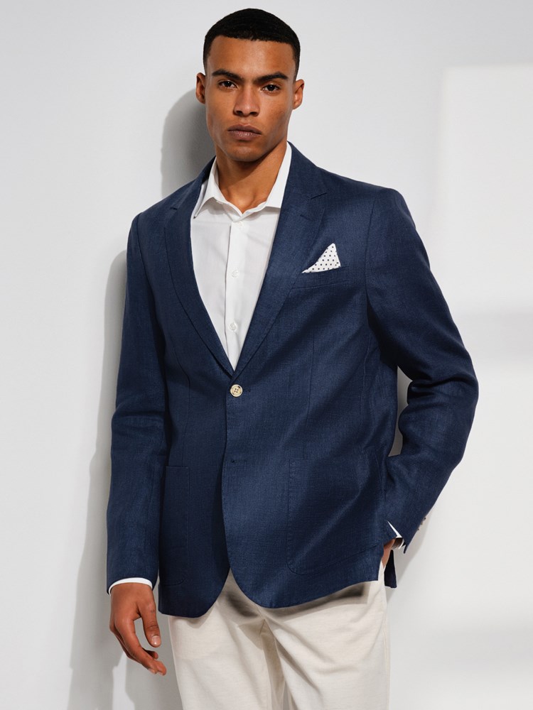 Torino linblazer 7507648_C29-MARIOCONTI-S24-Modell-Front2_Torino linblazer C29 7507648.jpg_Front||Front