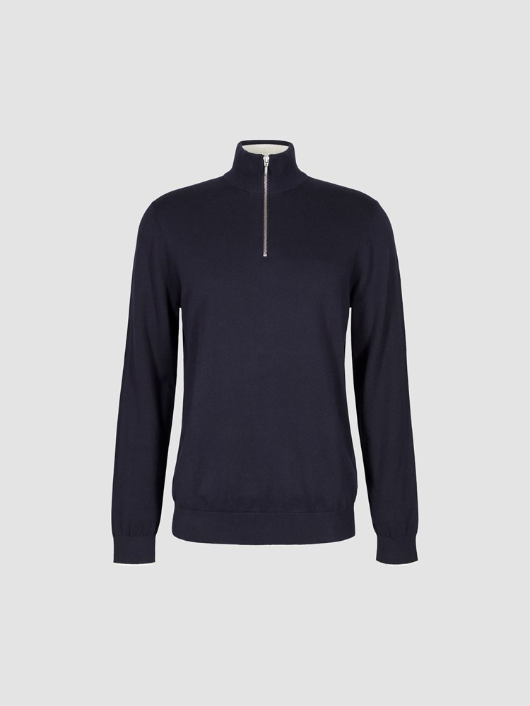 Ricardo zip genser 7507672_EGC-MARIOCONTI-S24-Front_7700_Ricardo zip genser_Ricardo zip genser EGC 7507672.jpg_Front||Front