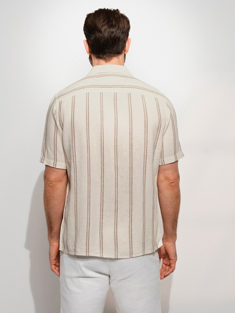 Bormio stripete skjorte 7507887_AGG-MARIOCONTI-H24-Modell-Back.jpg_Back||Back