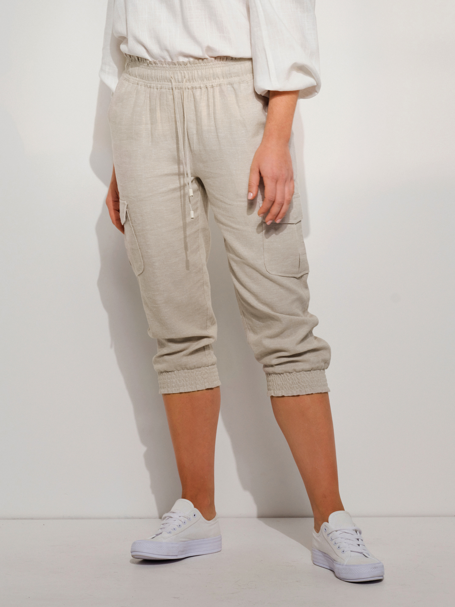 Mary cargo capri Oatmeal | MATCH nettbutikk