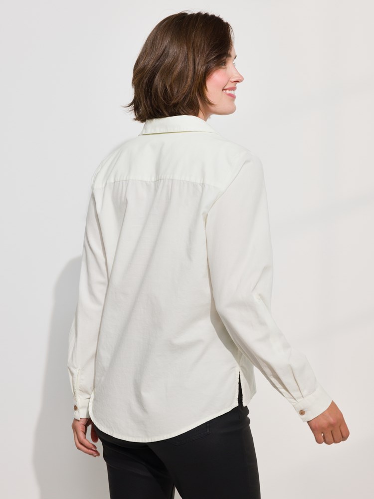 Meghan cordskjorte 7508295_O79-MARIEPHILIPPE-A24-Modell-Back_chn=match_4423_Meghan cordskjorte O79_Meghan cordskjorte O79 7508295.jpg_Back||Back