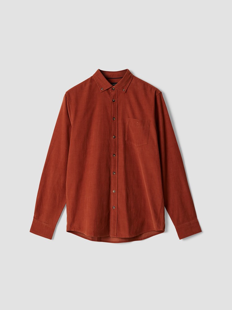 Corduroy skjorte 7508345_KBE-REDFORD-A24-Front_6974_Corduroy skjorte KBE_Corduroy skjorte KBE 7508345.jpg_Front||Front