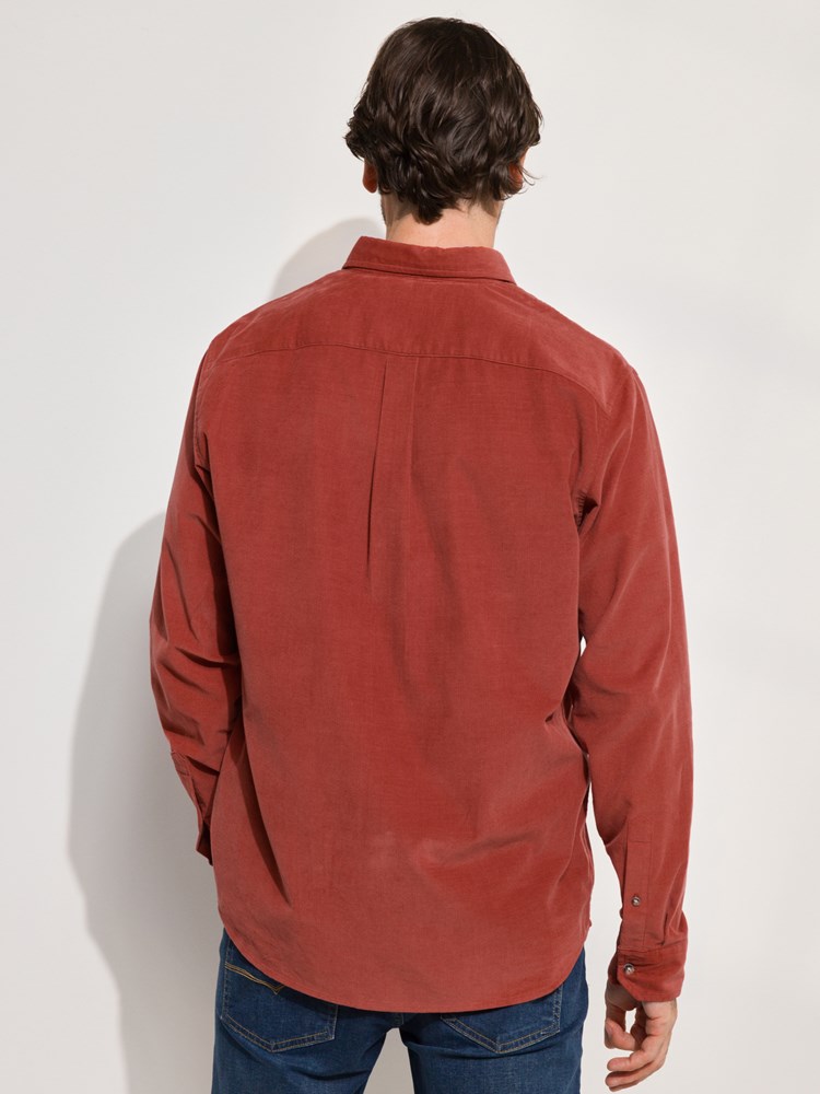 Corduroy skjorte 7508345_KBE-REDFORD-A24-Modell-Back_chn=match_1342_Corduroy skjorte KBE_Corduroy skjorte KBE 7508345.jpg_Back||Back