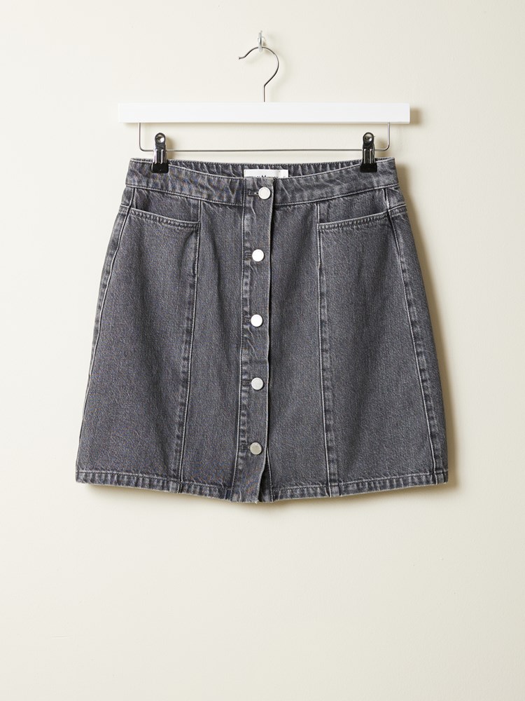 Minda denimskjørt 7508358_IFK-JEANPAUL-A24-Front_6749_Minda denimskjørt IFK_Minda denimskjørt IFK 7508358.jpg_Front||Front