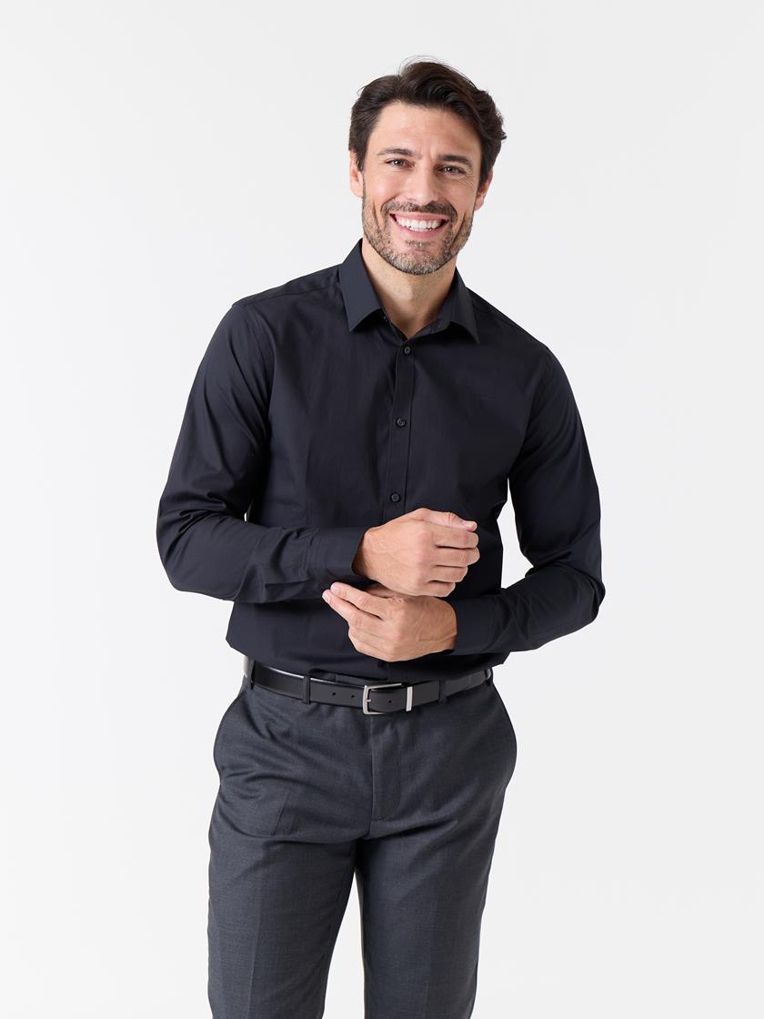 Slim stretch skjorte ID2