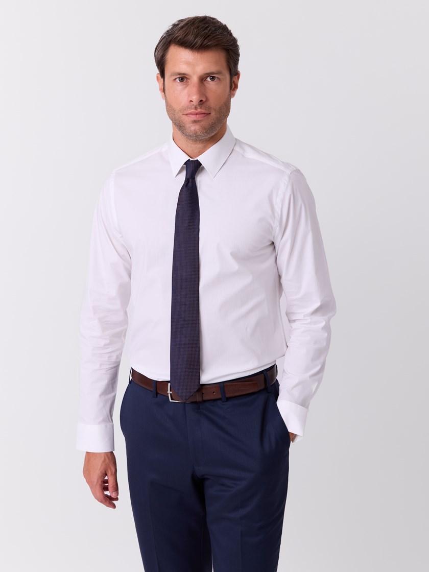 7508562 O68 7508562_O68-MARIOCONTI-NOS-Modell-Front_chn=match_2877_Slim stretch skjorte O68.jpg_Front