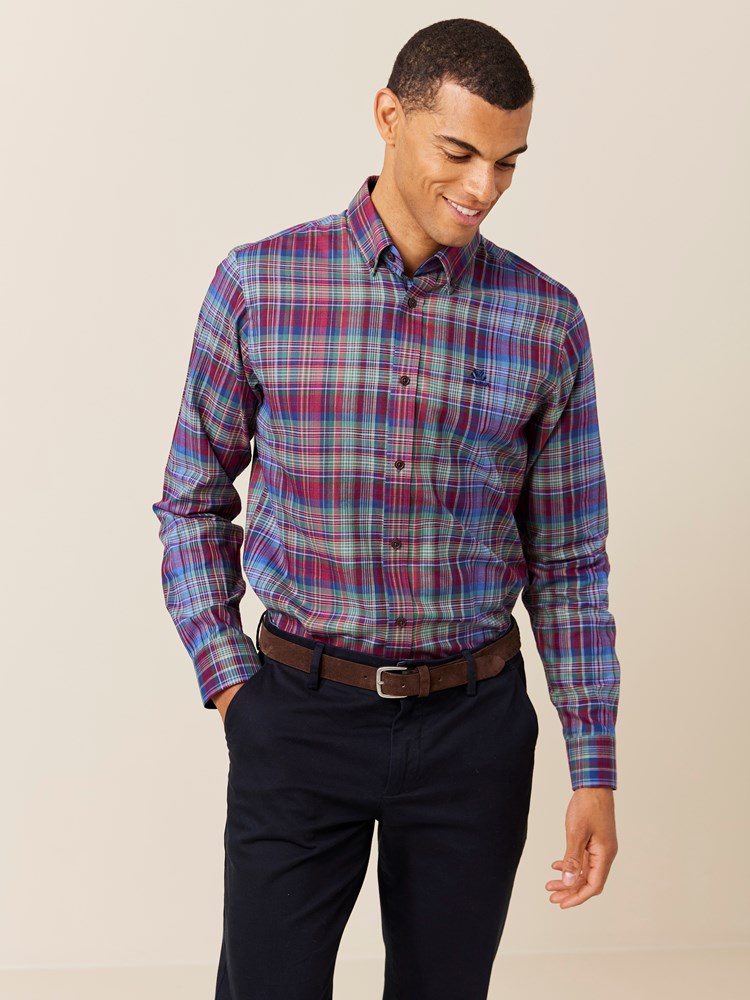 Nathaniel skjorte - Regular fit 7508608_MWH-JEANPAUL-A24-Modell-Front_8079_Nathaniel skjorte - Regular fit MWH_Nathaniel skjorte - Regular fit MWH 7508608.jpg_Front||Front