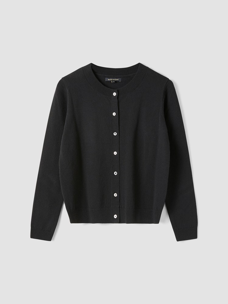 Vita cardigan i merinoull 7508880_CAB-MARIEPHILIPPE-A24-Front_7294_Vita cardigan CAB_Vita cardigan i merinoull CAB_Vita cardigan i merinoull CAB 7508880.jpg_Front||Front