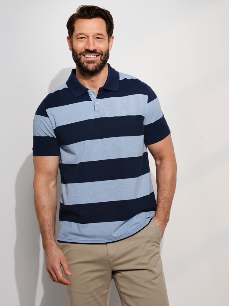 Morgan stripete pique 7509098_EN3-REDFORD-H24-Modell-Front_chn=match_8728_Morgan stripete pique EN3_Morgan stripete pique EN3 7509098.jpg_Front