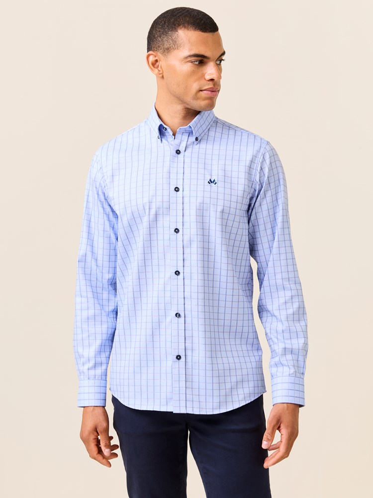 Charles skjorte - Regular fit 7509369_EGG-JEANPAUL-W24-Modell-Front_8390_Charles skjorte - Regular fit E9O_Charles skjorte - Regular fit E9O 7509369.jpg_