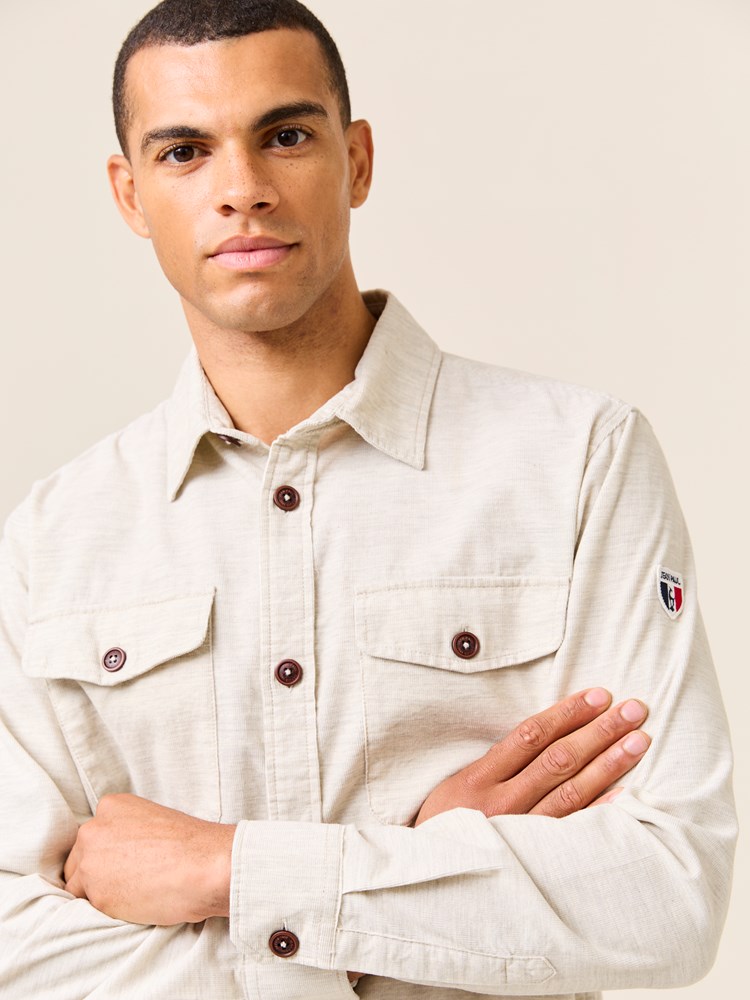 Abraham skjortejakke 7509421_I3L-JEANPAUL-W24-Modell-Front_1039_Abraham skjortejakke I3L_Abraham skjortejakke I3L 7509421.jpg_Front||Front