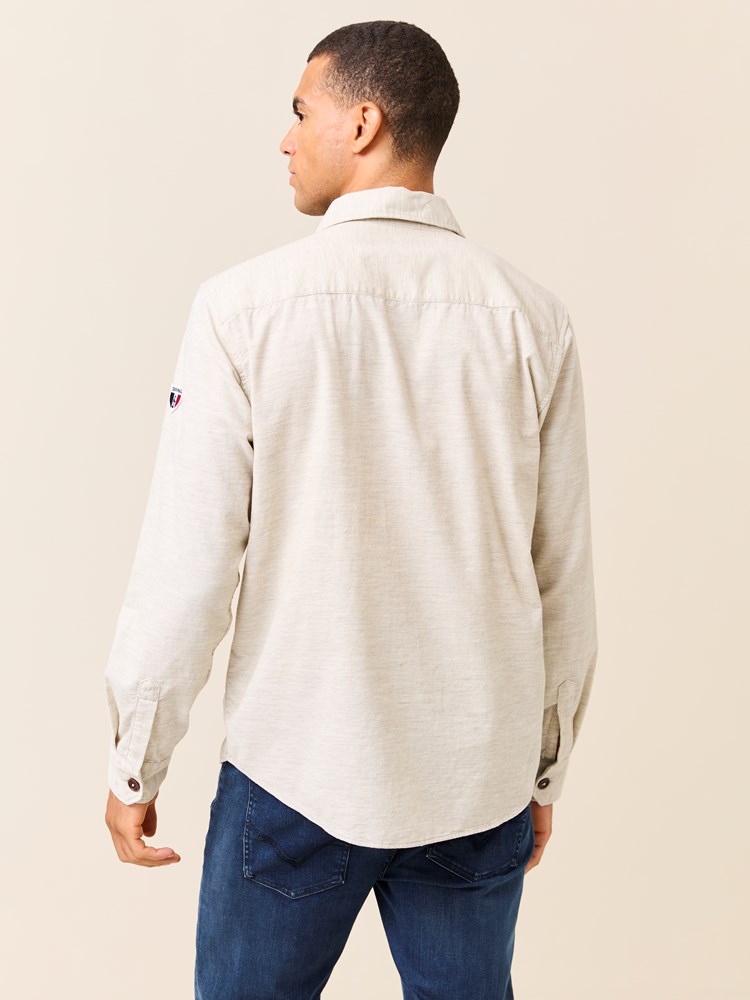 Abraham skjortejakke 7509421_I3L-JEANPAUL-W24-Modell-Front_5704_Abraham skjortejakke I3L_Abraham skjortejakke I3L 7509421.jpg_Front||Front