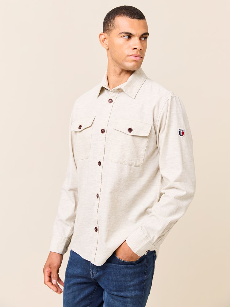 Abraham skjortejakke 7509421_I3L-JEANPAUL-W24-Modell-Front_8724_Abraham skjortejakke I3L_Abraham skjortejakke I3L 7509421.jpg_Front||Front