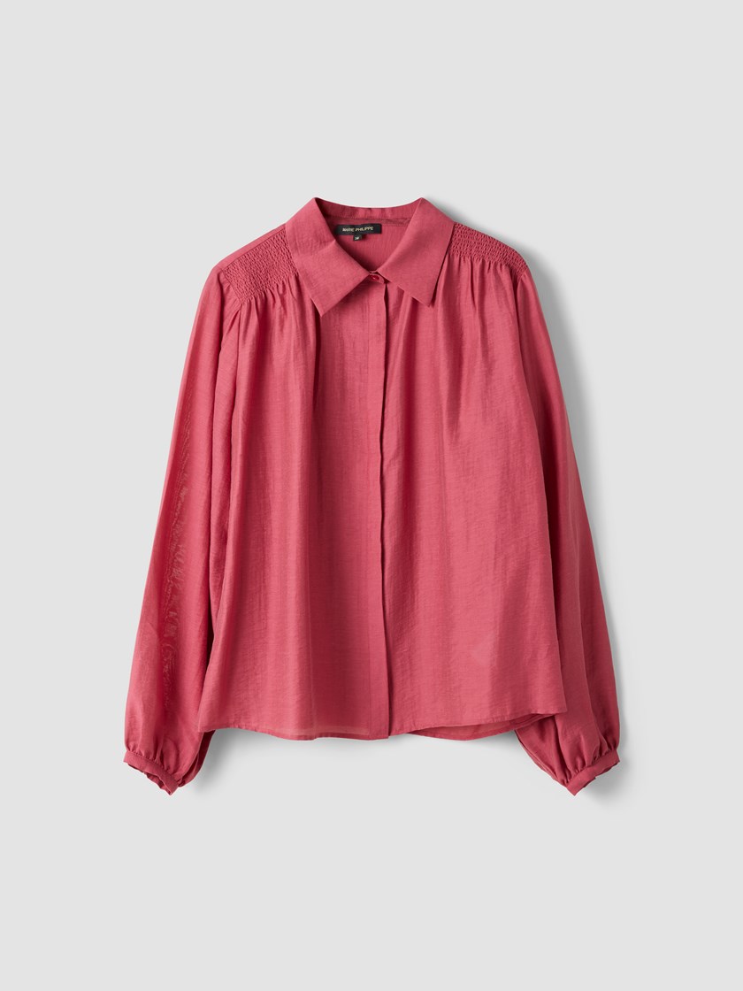 7509511 MWH 7509511_MWH-MARIEPHILIPPE-A24-Front_7796_Angie bluse_Angie bluse MWH 7509511.jpg_Front||Front