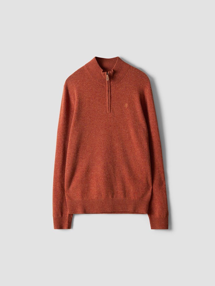 Canmore zip genser 7509534_AJD-REDFORD-W24-Front_7932_Canmore zip genser_Canmore zip genser AJD_Canmore zip genser AJD 7509534.jpg_Front