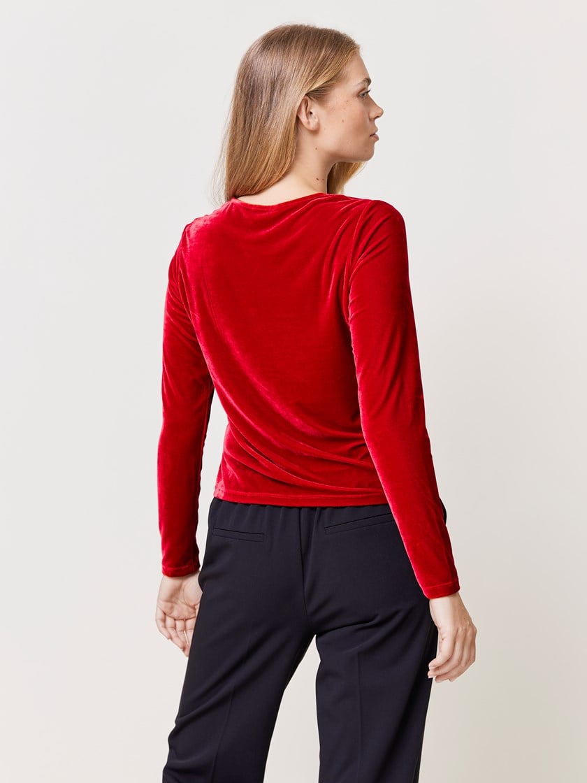 7509817 K5O 7509817_K5O-VAVITE-W24-Modell-Back_chn=match_4296_Cara velourtopp K5O.jpg_Back||Back