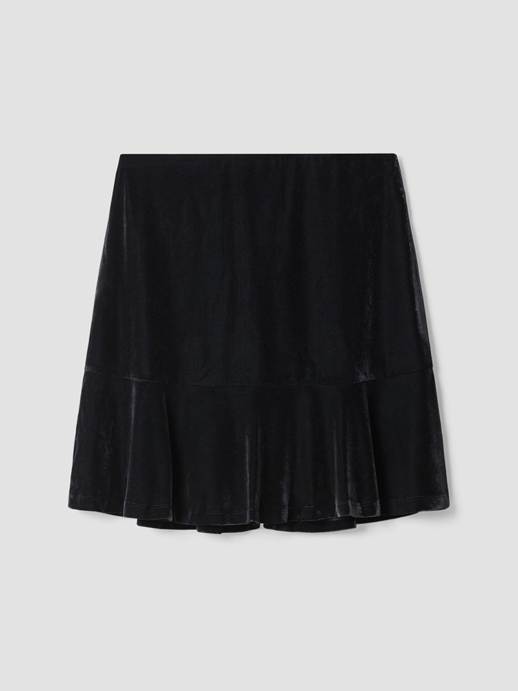Cara velourskjørt 7509860_CAB-VAVITE-W24-Front_7105_Cara velourskjørt CAB_Cara velourskjørt CAB 7509860.jpg_Front||Front