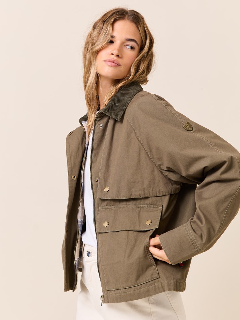 7510065 GOY 7510065_GOY-JEANPAUL-S25-Modell-Front_5740_Babette utility jakke GOY_Babette utility jakke GOY 7510065.jpg_Front||Front