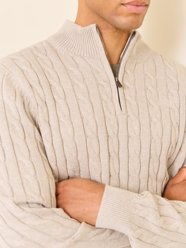 Morton zipneck 7510191_I4C-JEANPAUL-S25-Modell-Front_3550_Morton zipneck I4C_Morton zipneck I4C 7510191.jpg_Front||Front