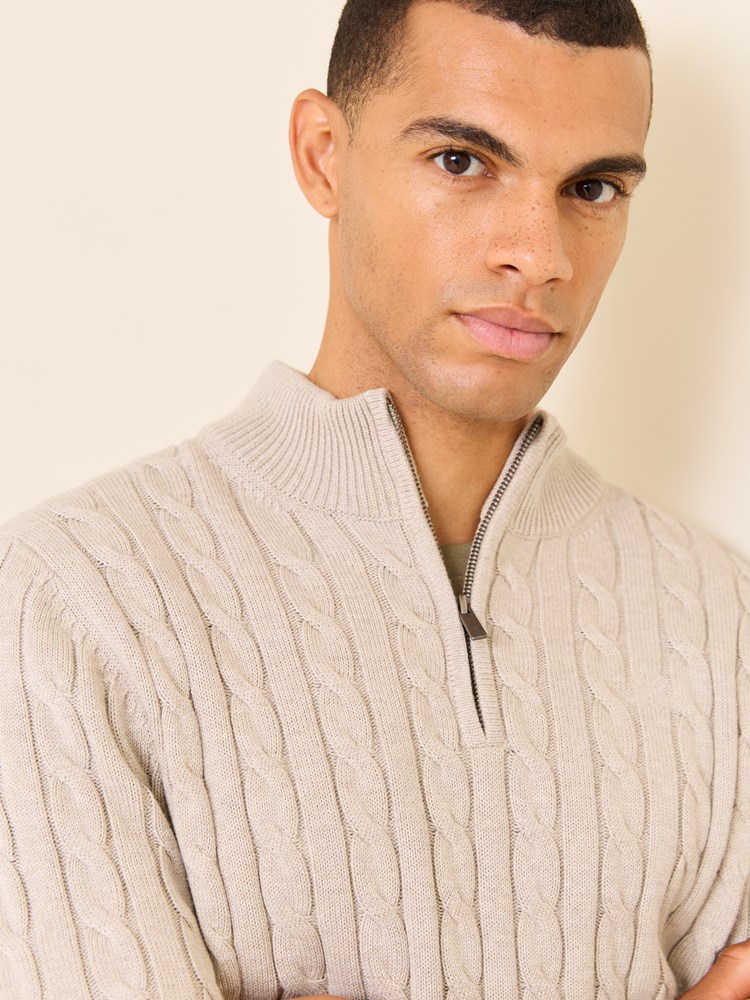 Morton zipneck 7510191_I4C-JEANPAUL-S25-Modell-Front_5188_Morton zipneck I4C_Morton zipneck I4C 7510191.jpg_Front||Front