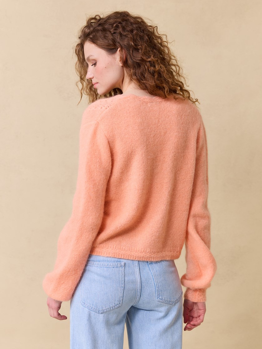 7510299 MKY 7510299_MKY-JEANPAUL-S25-Modell-Front_4691_Frida cardigan MKY_Frida cardigan MKY 7510299.jpg_Front||Front
