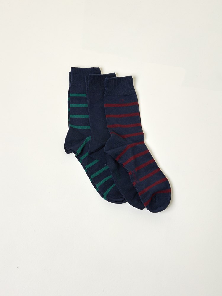 Abel 3 pk sokk 7510371_GPV-JEANPAUL-W24-Front_1521_Abel 3 pk sokk GPV_Abel 3 pk sokk GPV 7510371.jpg_Front||Front