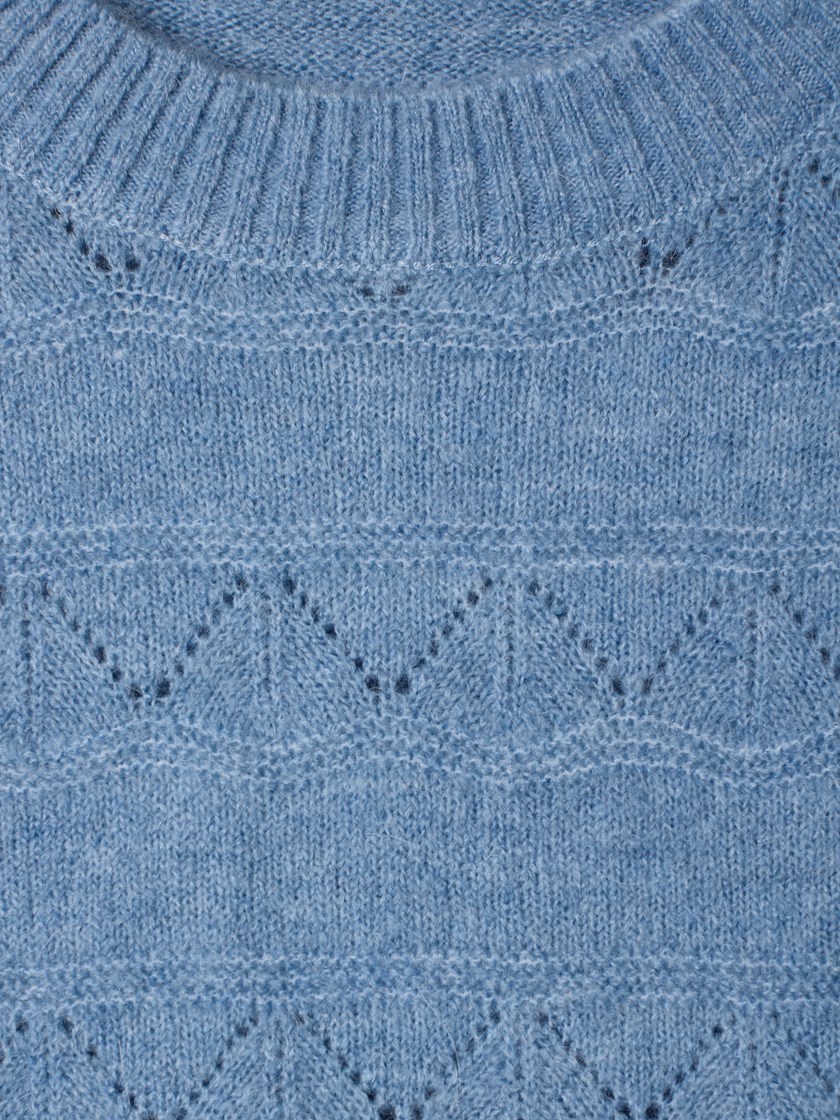7510445 S49 7510445_S49-VAVITE-S25-Front_2974_Iris pointelle genser S49_Iris pointelle genser S49 7510445.jpg_Front||Front