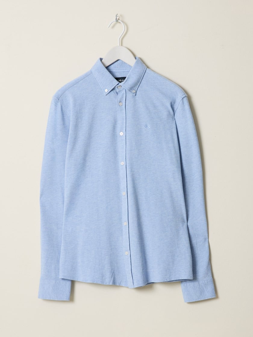 7510467 ECO 7510467_ECO-JEANPAUL-S25-Front_505_Dominique pique skjorte.jpg_Front||Front