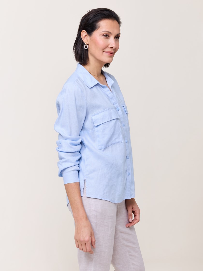 7510574 ENS 7510574_ENS-MARIEPHILIPPE-S25-Modell-Front_chn=match_8228_Meghan linskjorte ENS.jpg_Front