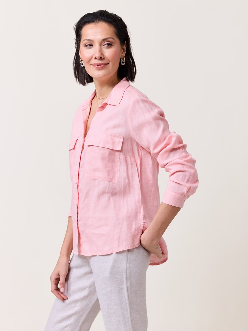 7510574 MJO 7510574_MJO-MARIEPHILIPPE-S25-Modell-Front_chn=match_4772_Meghan linskjorte MJO.jpg_Front