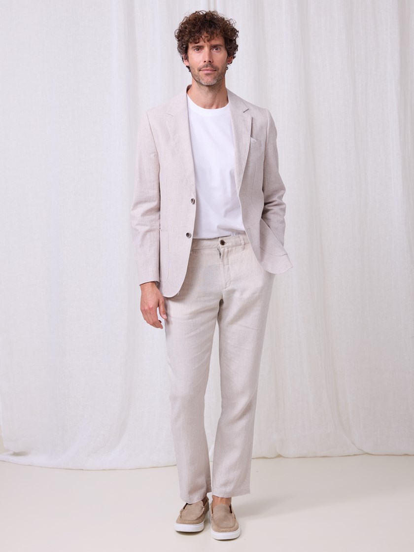 7510830 I4X 7510830_I4X-MARIOCONTI-S25-Modell-Front_chn=match_8716_Vittore blazer i linmiks I4X.jpg_Front||Front