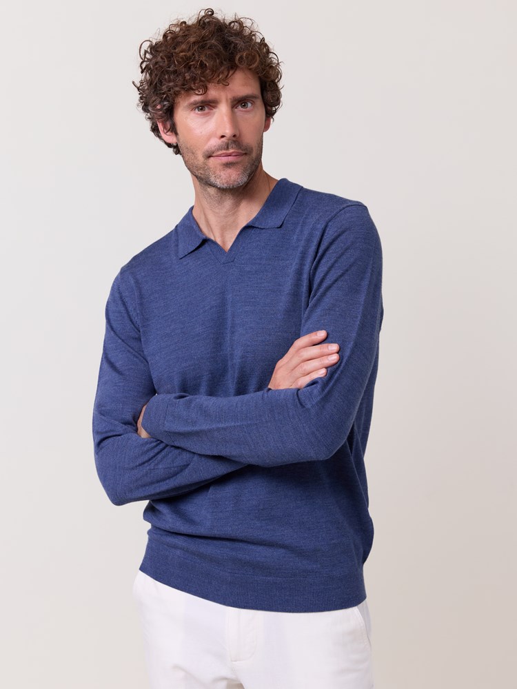 Alonzo merino polo 7510894_ENC-MarioConti-S25-modell-front2_Alonzo merino polo ENC 7510894.jpg_Front
